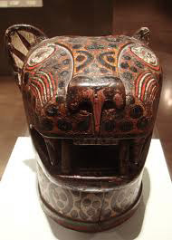 Cabeza de jaguar (cerámica incaica)