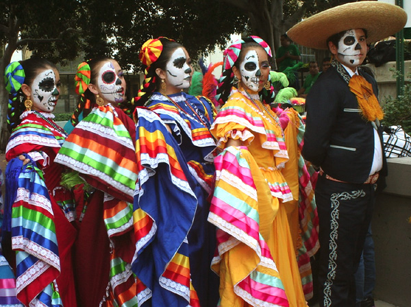 Fiesta popular mexicana del Día de los Muertos