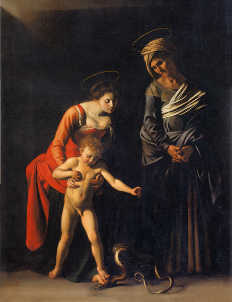 La Virgen, el Niño y Santa Ana (pintura de Caravaggio)