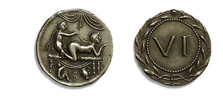 Moneda romana de burdel