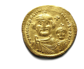 Moneda romana: Sólido bizantino de oro