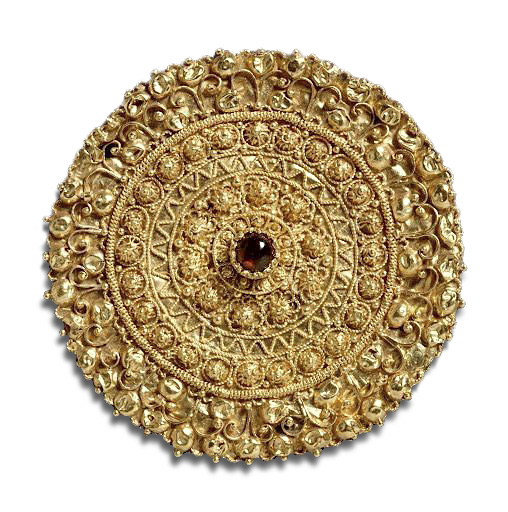 Broche etrusco de oro