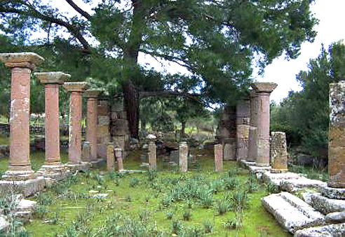 Antiguo templo eolico de Klopedi