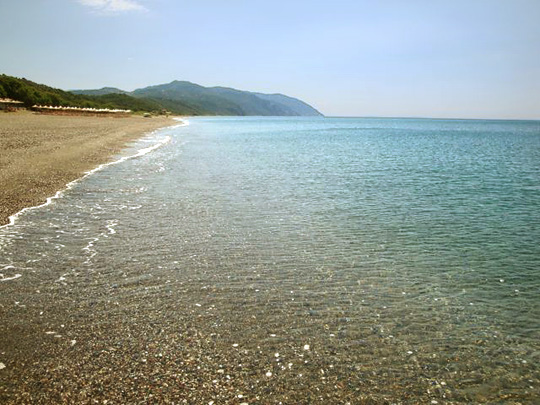 Playa de Vatera (isla de Lesbos)