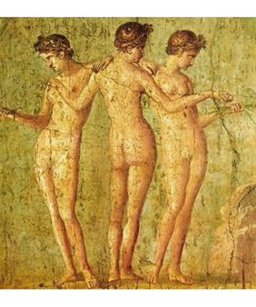 Las tres Gracias (pintura romana)