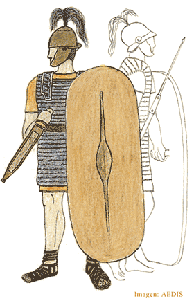 Legionarios romanos (Siglo II a.C.)