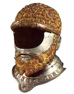 Casco para el Emperador Carlos V. - Milán 1553 (Real Armería - Madrid)