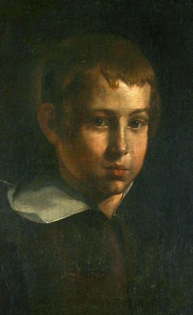 Rostro de un niño (pintura anónima)