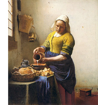 Mujer en la cocina (cuadro de Vermeer)