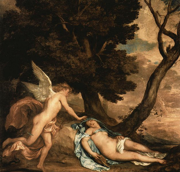 Escena mitológica (pintura de Anthonis Van Dyck)