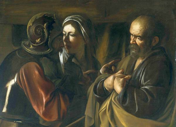 La negación de Pedro (pintura de Caravaggio)