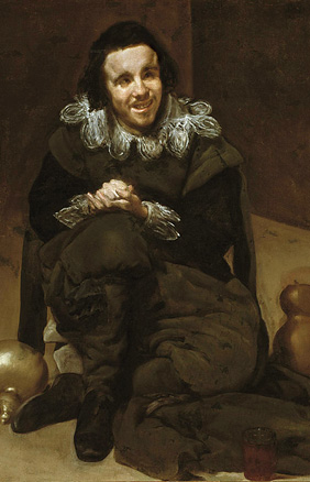 Retrato de Velázquez del bufón hurdano llamado Calabacillas, o el bobo de Coria