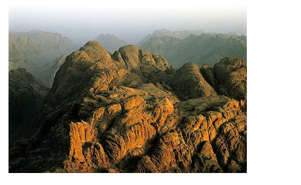 El Yebel-Musa, la supuesta Montaña de Moisés en el Sinaí