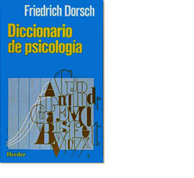 Diccionario de Psicología. Portada del libro de Friedrich Dorsch