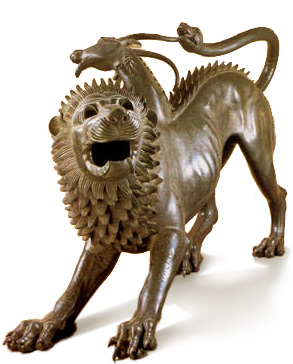 La Quimera - Bronce etrusco