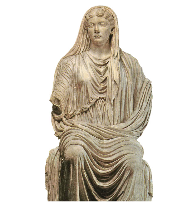 La emperatriz Livia, esposa de Augusto (Museo Arqueológico Nacional - Madrid)
