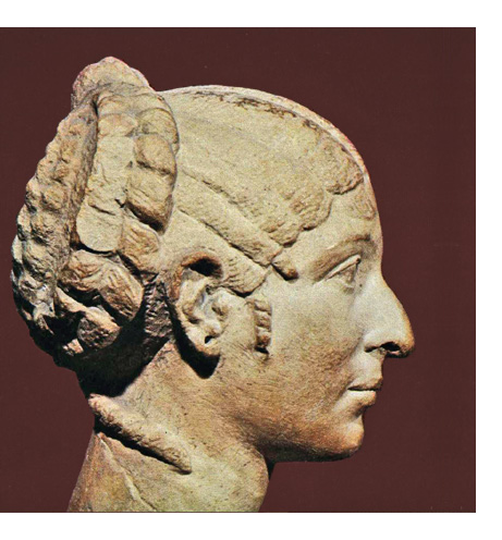 Supuesto retrato de Cleopatra, que en realidad podría ser un retrato de la reina Berenice