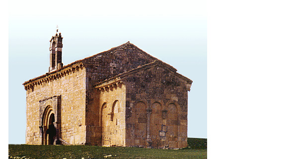 Ermita románica de Clunia (Burgos)
