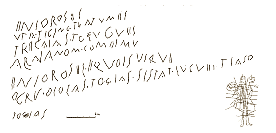 Inscripción de Peñalba de Villastar