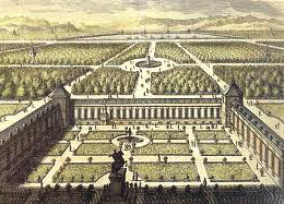 Palacio y jardines de El Buen Retiro (grabado)