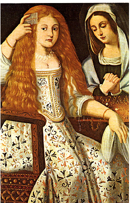 Retrato de la actriz madrileña María Calderón, La Calderona