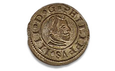 Moneda de Felipe IV